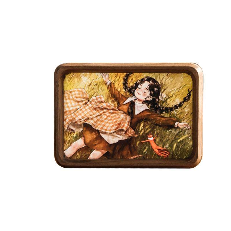 黑胡桃实木榫卯圆角6寸相框摆台洗照片做成原木画框装裱打印,家居饰品,DIY亲子装饰画,淘宝优惠券,粉丝福利购,淘宝优惠卷