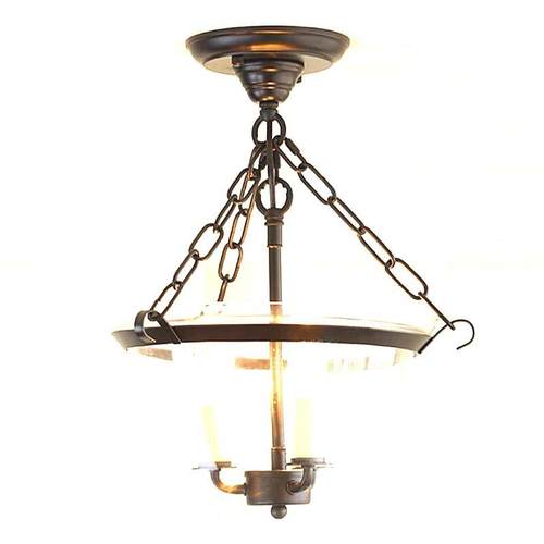 吊灯美式复古酒吧咖啡屋服装店工业铁艺玻璃创意餐厅玄关吊灯