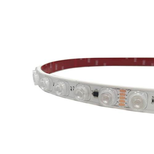 LED洗墙灯24v低压DMX512户外防水工程亮化RGBW幻彩洗墙灯带超薄
