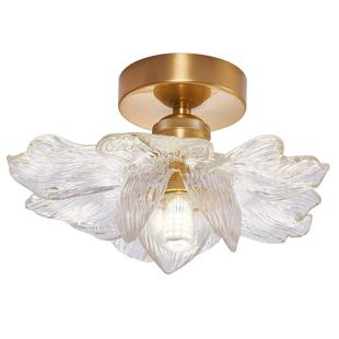 花瓣过道灯走廊现代简约网红阳台灯楼梯灯入户玄关衣帽间吸顶灯具