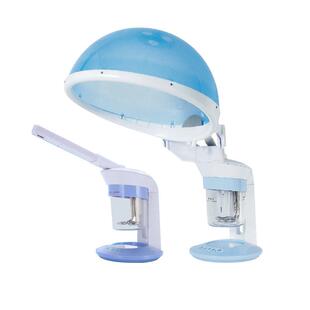 美容雾化仪面部蒸汽冷热敷家用美容喷雾机器补水加热帽焗油帽蒸发