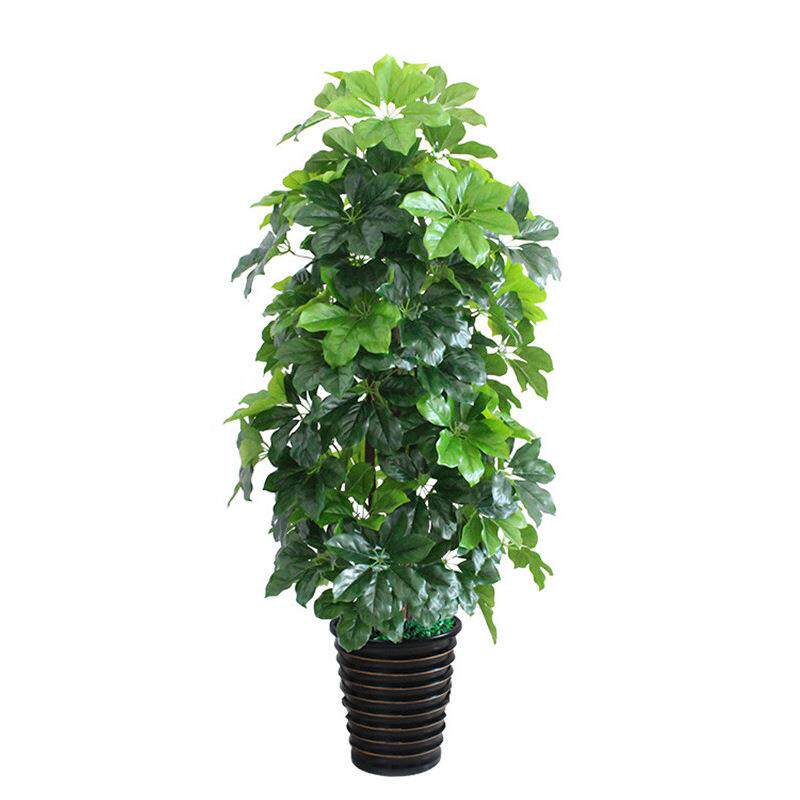 厂家直供仿真植物室内装饰绿植假树仿真发财树摇钱树客厅盆栽摆件