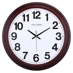 大尺寸客厅挂钟电子钟表简约挂墙挂表公司前台会议室石新品