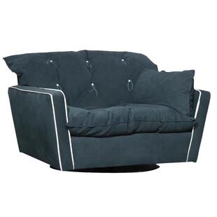 客厅卧室磨砂布艺单人旋转沙发设计师sorrento沙发索伦托羽绒沙发