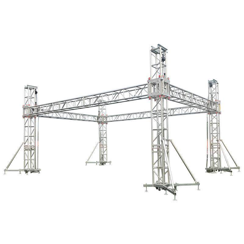 桁架厂家直销铝合金桁架大型路演truss灯光架拼装升降舞台插销架