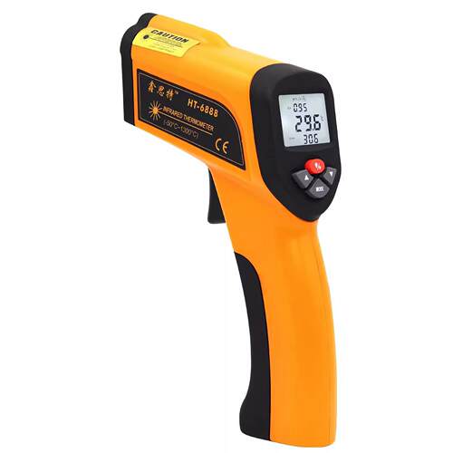 高温型红外测温仪HT-689868886889工业级手持式测湿仪