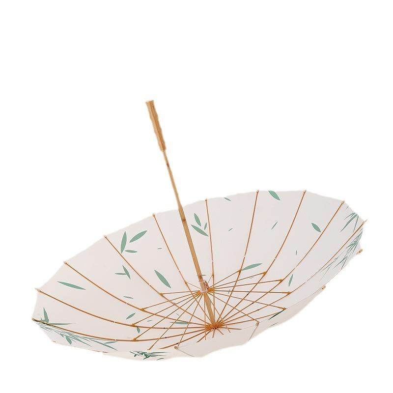 雨伞复古风汉风木质直柄伞16骨竹伞日系森系黑白男女长柄伞晴雨伞,居家日用,伞,淘宝优惠券,粉丝福利购,淘宝优惠卷