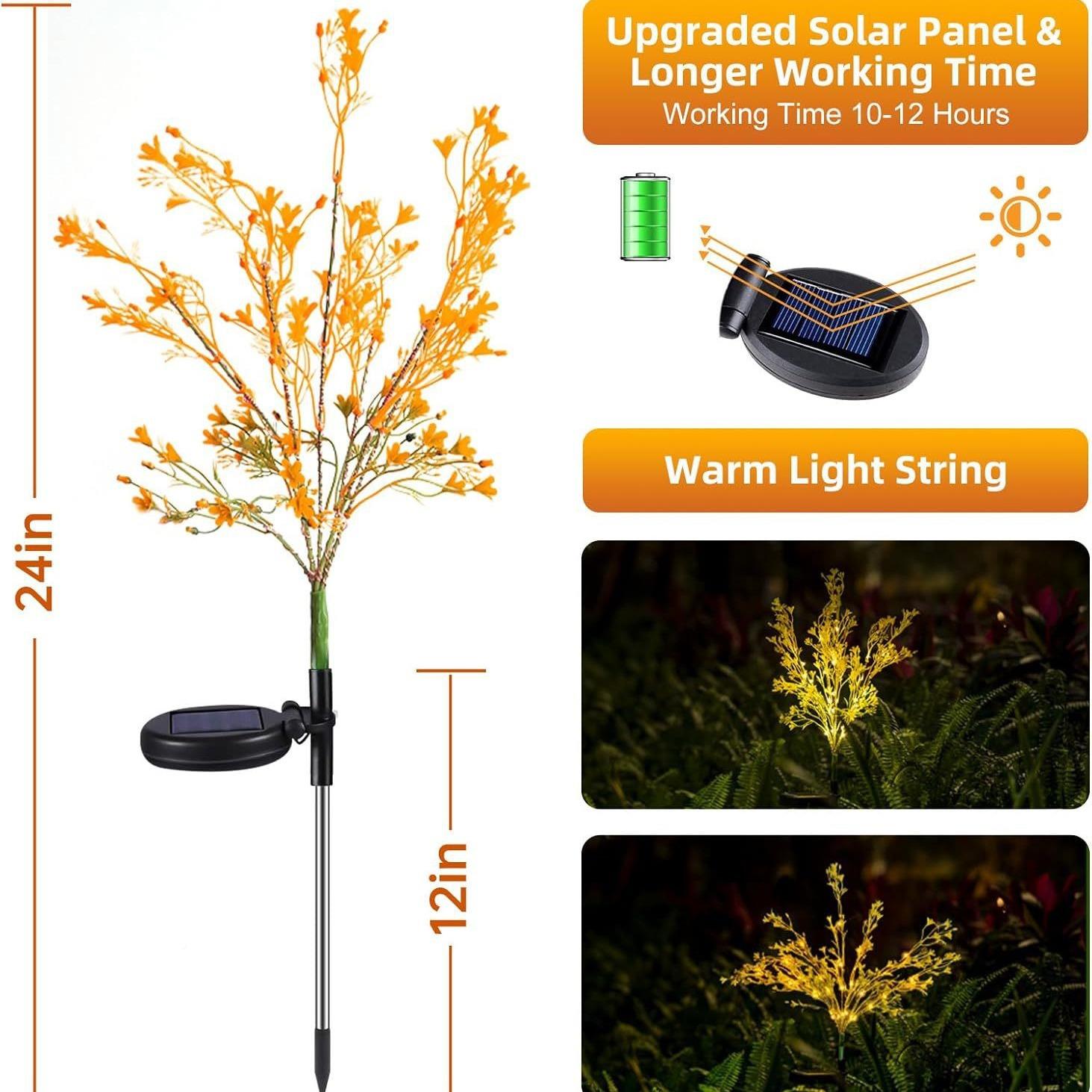 油太阳led菜花灯户外庭院灯仿真阳花灯花园灯太能草坪灯小能3657