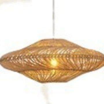 中式藤编吊灯日式竹编吊灯卧室客厅餐厅酒吧手工编织灯,家装灯饰光源,智能吊灯,淘宝优惠券,粉丝福利购,淘宝优惠卷