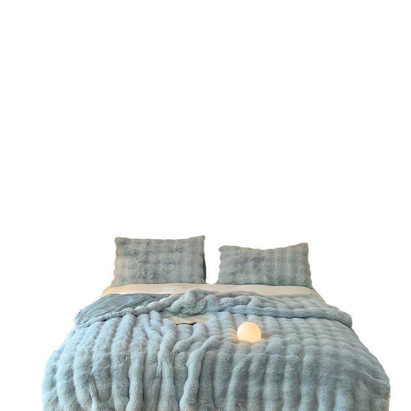 轻奢仿獭兔毛皮被套毛毯四季毛绒沙发毯兔绒加厚托斯卡纳毯子,床上用品,休闲毯/毛毯/绒毯,淘宝优惠券,粉丝福利购,淘宝优惠卷