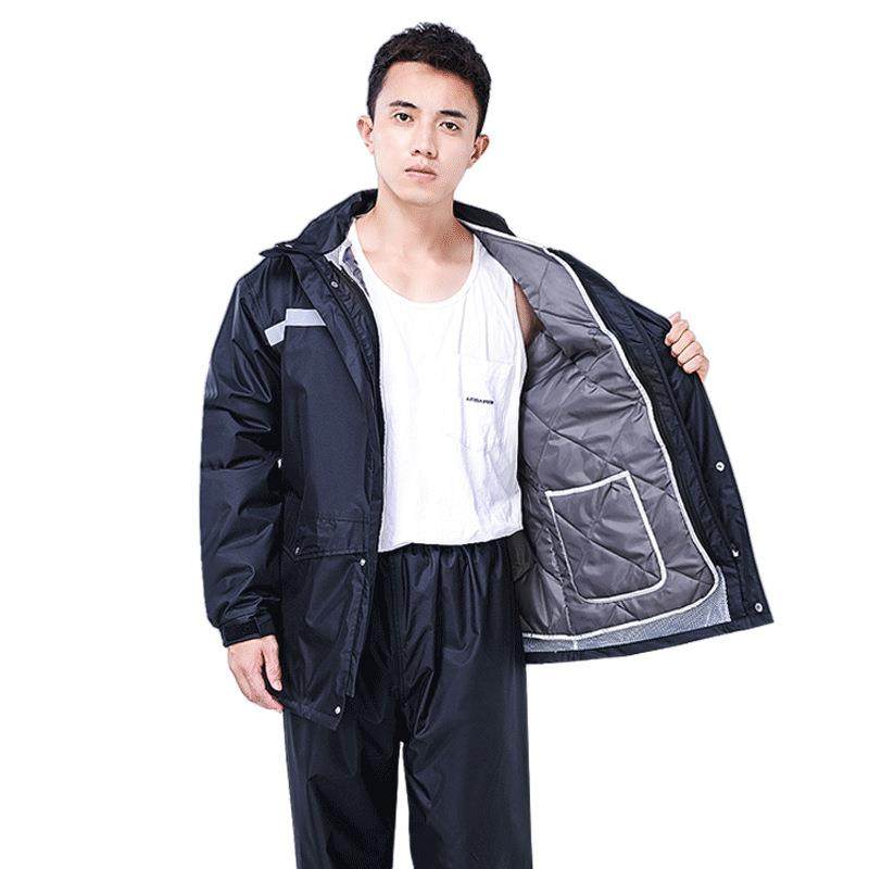 冬季保暖雨衣雨裤套装男女外卖分体单人防暴雨骑行摩托电动车棉衣,居家日用,雨披/雨衣,淘宝优惠券,粉丝福利购,淘宝优惠卷