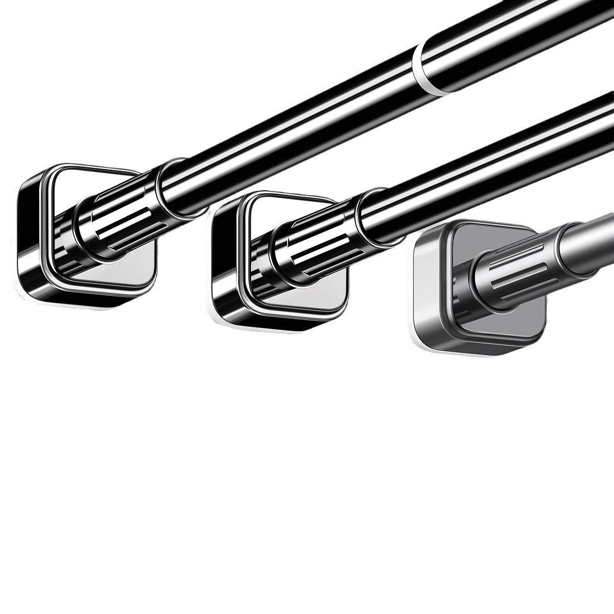 伸缩杆晾衣杆免打孔窗帘衣柜撑杆卫生间免钉支撑架收缩挂浴帘杆子,收纳整理,衣叉,淘宝优惠券,粉丝福利购,淘宝优惠卷