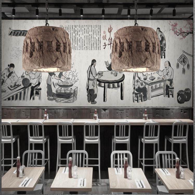 美式乡村吊灯北欧吊灯复古网咖工作室服装店装饰吊灯咖啡厅灯具,家装灯饰光源,智能吊灯,淘宝优惠券,粉丝福利购,淘宝优惠卷