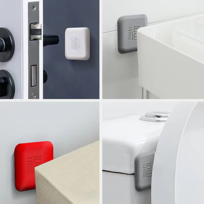 开门撞福防撞贴加厚门把手冰箱门锁门后墙面防碰撞缓冲垫入户门碰