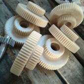 塑料金属铝铜45号钢定制加工单双层标准非标电机马达齿轮箱齿轮