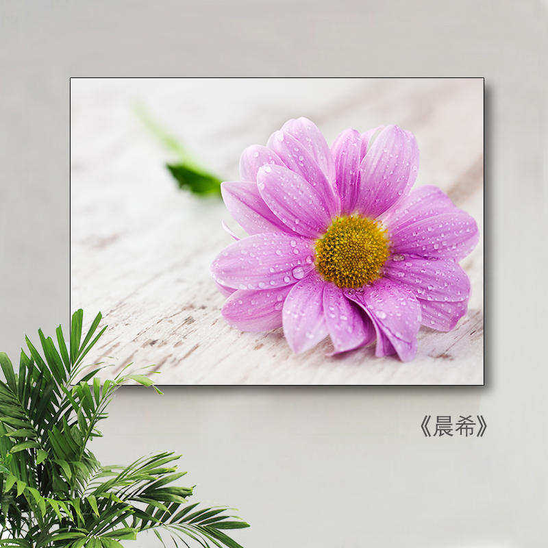 电源箱装饰画遮挡公寓风景带钟表总开关走廊家用餐厅推拉电表箱配