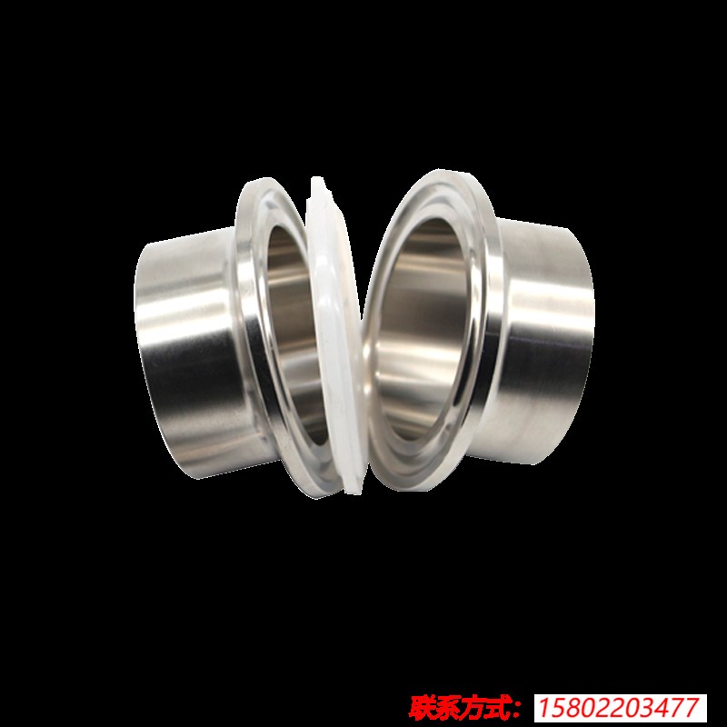 304/316不锈钢卫生级快装接头卡箍卡盘焊接直接端头快开法兰快接
