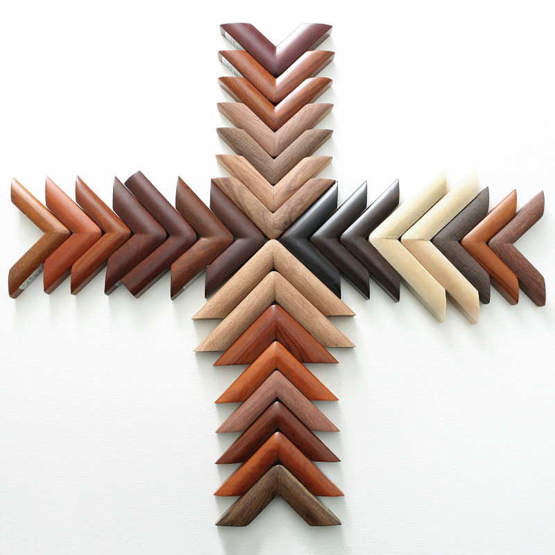 红木画框实木小叶红檀 大红酸枝黑檀鸡翅木菠萝格柚木红花梨 缅花