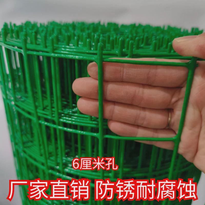 防锈铁网格网钢丝网栅栏养鸡拦鸡养殖网护栏网防护网铁丝网围栏网