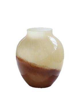 玻璃禅意风渐变花简约现新中式插花家居摆件鲜花居家台面