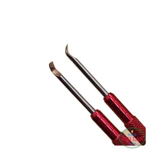 修表工具/10支套装起针铲/红色铝柄套装撬针/起针铲/撬针/起针钳