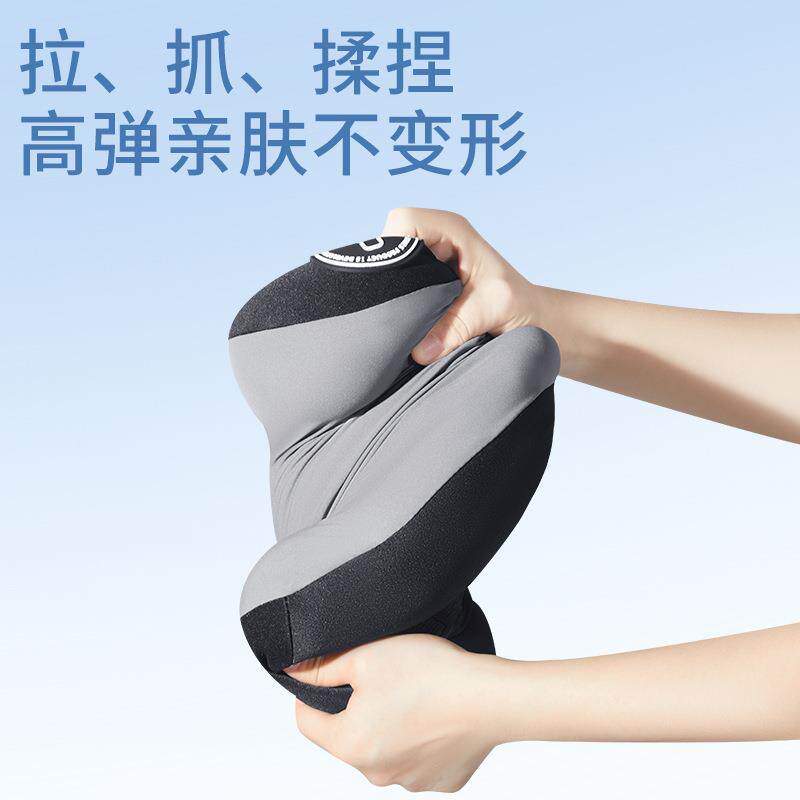 汽车腰靠电动按摩加热护腰垫座椅靠背垫司机腰垫车用套装头枕一对