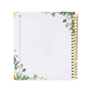 wedingplanner欧美登记宾客签到本婚礼线圈相册留言簿