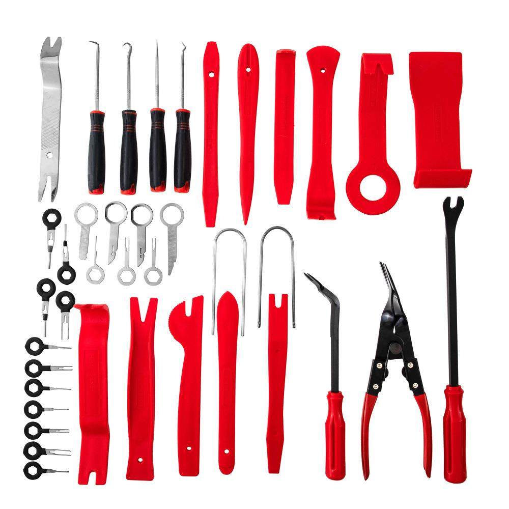 汽车内饰CD导航仪改装撬板拆卸工具39件套音响修理维护工具套装