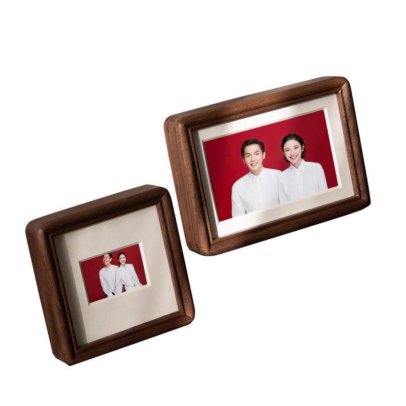 实木质相框摆台结婚证收藏框6寸78寸艺术照装裱框洗照片做成相框,家居饰品,DIY亲子装饰画,淘宝优惠券,粉丝福利购,淘宝优惠卷