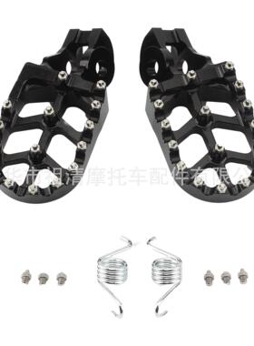 越野摩托车脚踏SX125/250SXF/XCF/250/350/450改装CNC铝合金脚踏