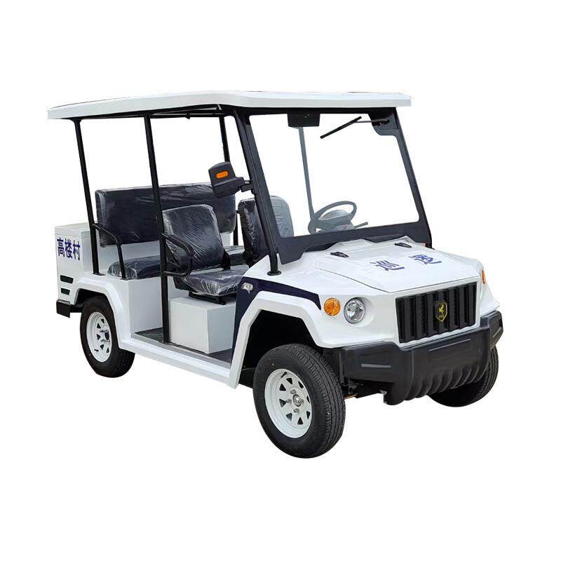 城管厂区校园物业安保消防巡查车观光摆渡车5座8座四轮电动巡逻车