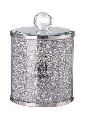 欧式水晶玻璃杯茶馆咖啡馆糖罐创意轻奢工艺品摆件储物罐礼品