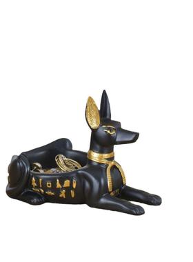 新款树脂摆件埃及猫摆件首饰盒便携杂物储物盒狮身人面像模型