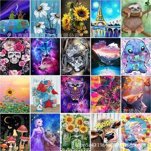 Painting Diamond full drill Decor Landscape Home