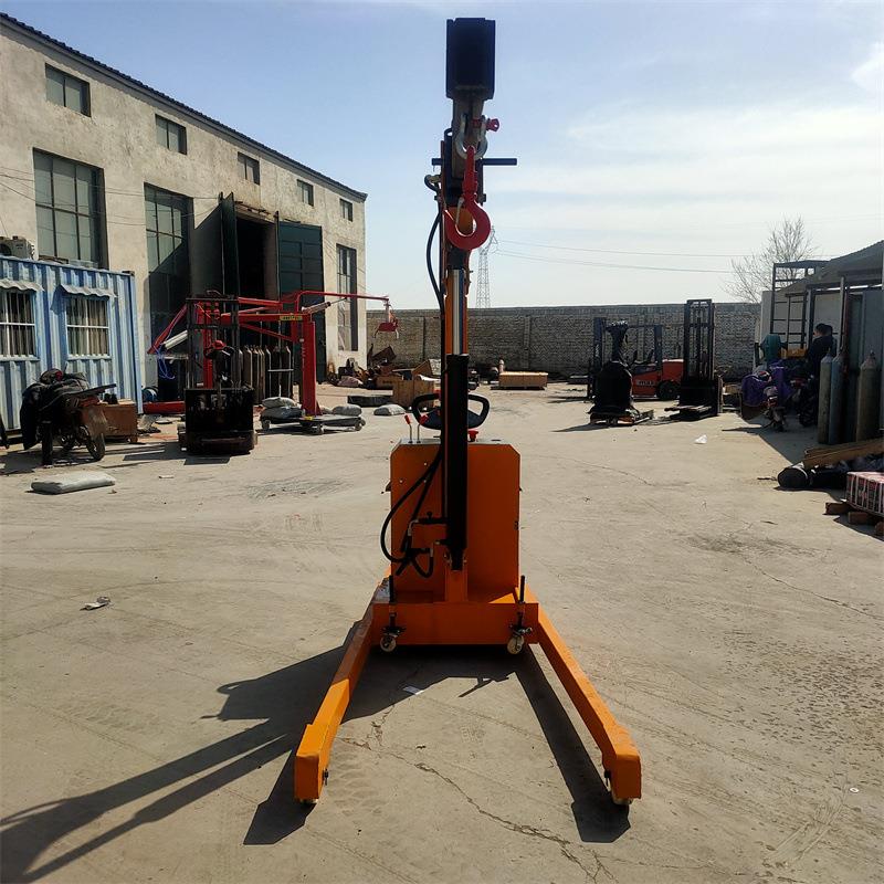 电动液压小吊机 可移动起重机 小型移动吊车 全电动悬臂吊