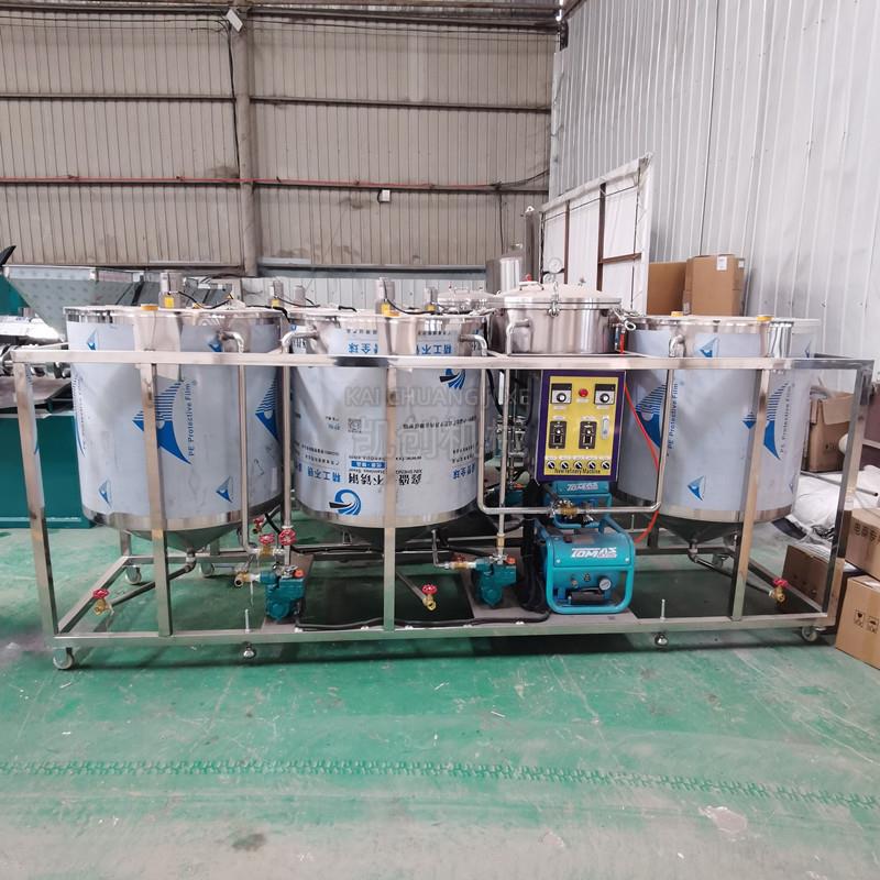 小型油坊菜籽油炼油机 脱渣脱胶新型炼油机 小型食用油精炼设备