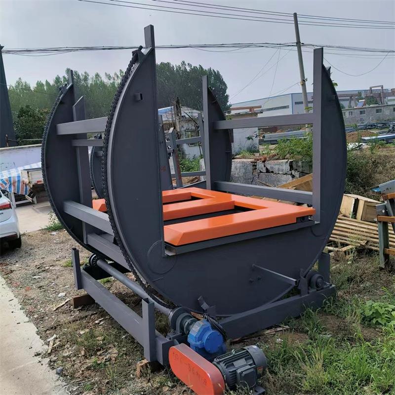 90度全自动钢卷翻卷机180度 木板在线式翻转机供应太阳式翻板机