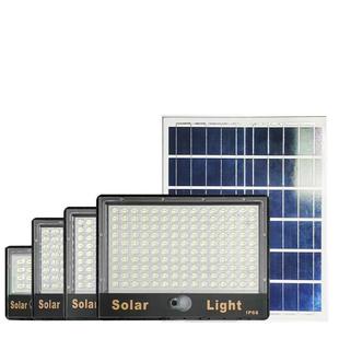 雷达应太阳能庭led投光灯外院防雨水户照明DYT 灯智能感遥控 YTH