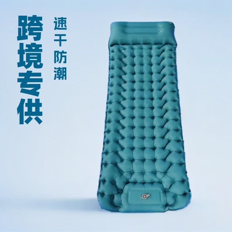 厂家充直销新款脚充气垫轻便携带ORS防潮野营气睡垫载车户外踩充