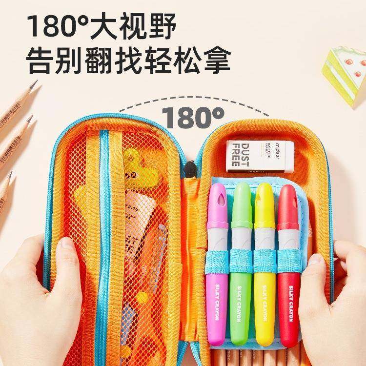 童文具盒恐龙铅笔学小儿学生幼F967M766儿园盒女男孩笔袋一年级习