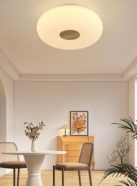 卧灯新款木厅纹轻奢艺房术花朵吸顶灯现代简约温78098馨个性书餐