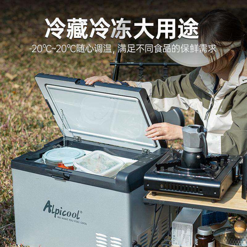 冰虎车冰箱制冷压缩机车载LYU家用冷冻冷藏12v24汽车货车小型冰两图片