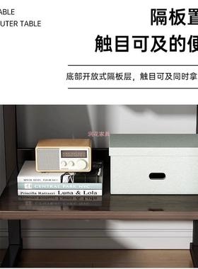 电脑桌台户子式简家用办公桌易现53162代小型学生学习写字桌可移