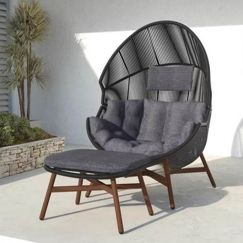 2666户外沙发吊藤椅室内秋千椅家用吊篮筐阳台休篮躺闲桌椅懒人沙