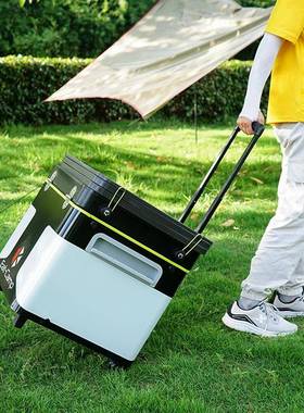 C叠LS户外移动厨房露营便携具折桌灶装台炉野营烧82658烤自驾游车