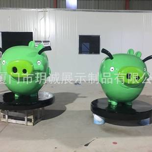 抽象狗狗雕塑橱窗店NLW塑铺装饰摆件美圣诞陈钢雕玻璃制作艺术造