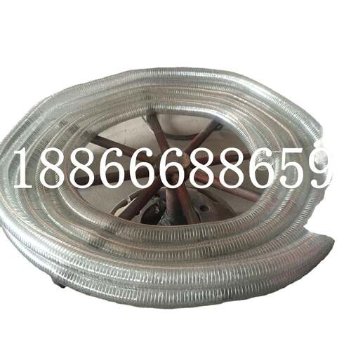 2防5-250mm增管塑料水强管防静电TRU油管寒冻透明PVC钢丝软耐管