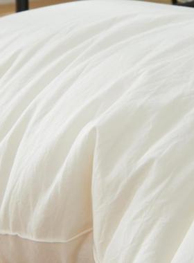 新款日式纯棉全棉RUTA水类婴洗纯棉枕芯系羽丝母绒棉花护颈日枕