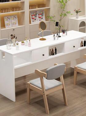 复古风中厂式美轻甲桌子美甲店网红人单人双简约时尚奢经济OUG型