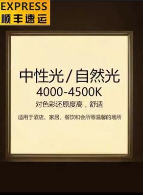 世集海外台灣電壓集成吊頂6000x60L雷ED平板灯60x120600/59500矿
